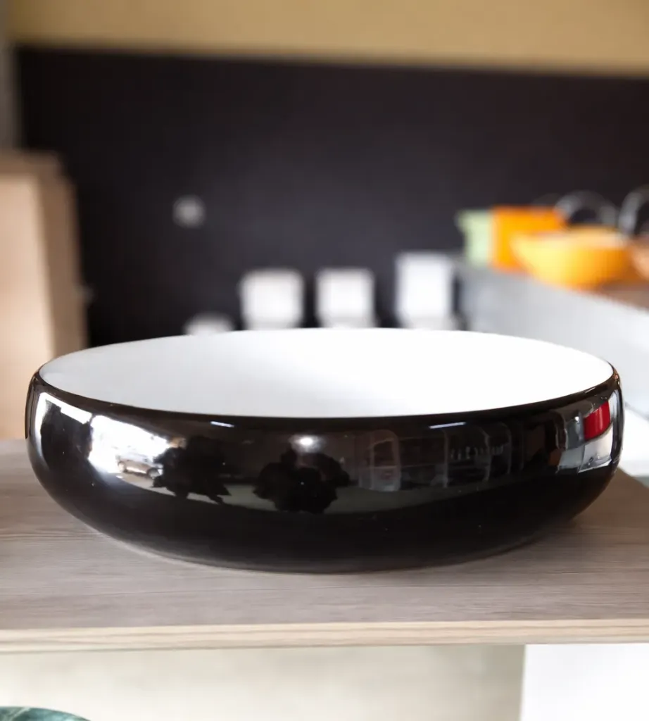 [343B] Artistic Wash Hand Basin (Black+white)-343B