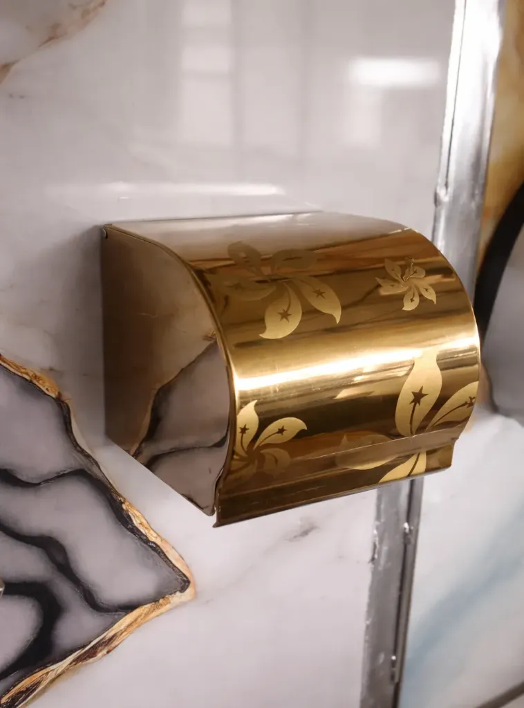 Gold Tissue holder