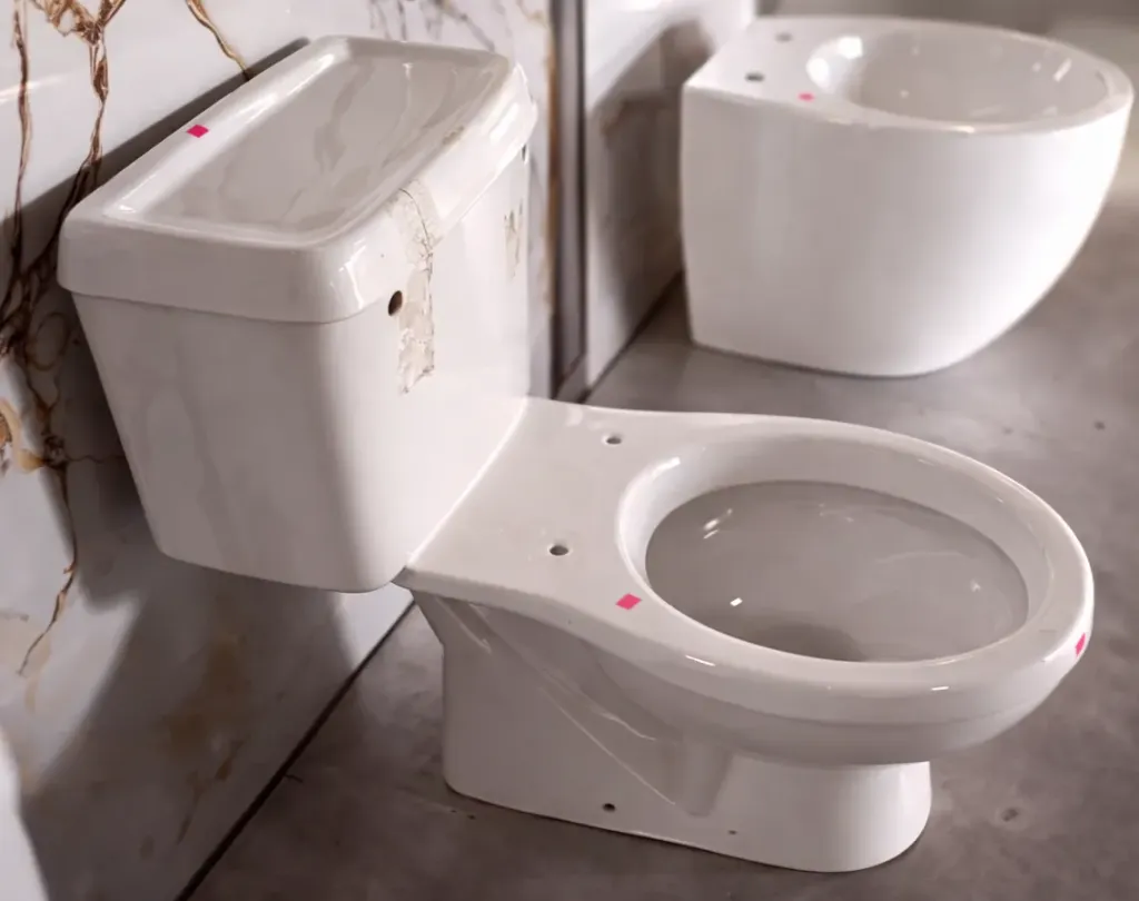 [2038] Toilet Wash down Two-piece (P-trap)- 2038